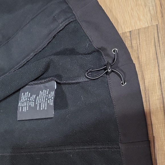 32 DEGREES HEAT Black Zip Up Fleeced Lined Jacket - Picture 5 of 11